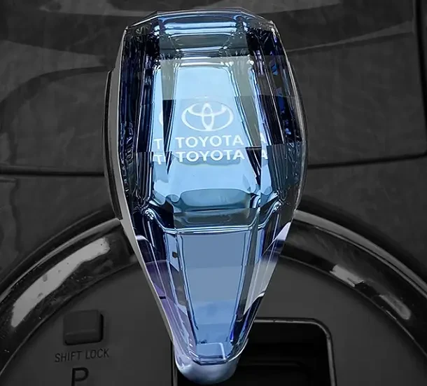 Ручка перемикання передач Toyota кришталь із підсвіткою RGB