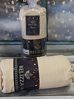 Простынь на резинке(180х200см) с наволочками(50х70см) Belizza Tortilla Фланель Хлопок Techo