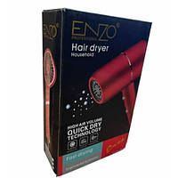 Фен для сушки волос ENZO EN-6080 Красный Techo