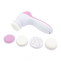 Универсальный массажер для лица и тела Massager 5in1 AE-8782 Розовый Techo