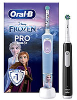 Набор электрических зубных щеток Oral-B Pro Series 1 + Kids Frozen от 3 лет