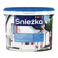 Фарба акрилова Sniezka Standart Fasad фасадна біла 13 кг