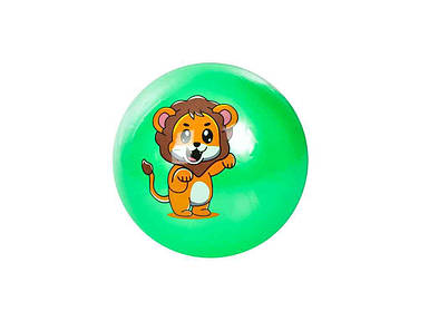 Мяч дитячий 9 дюймів Звірі вага 60г зелений MS 3583 ТМ КИТАЙ FG