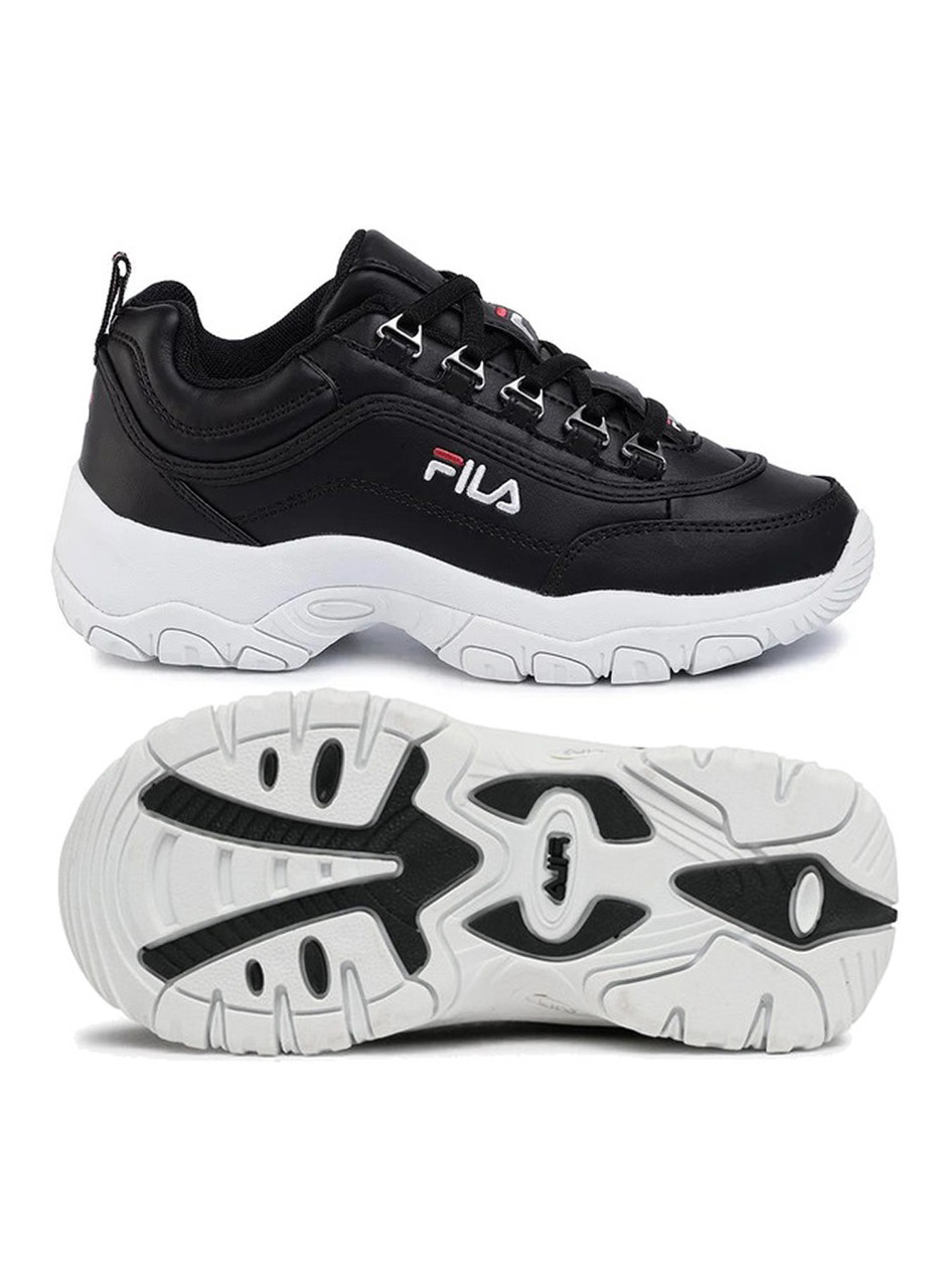 Кросівки дитячі Fila Strada Low Kids 33 (21 см) Black