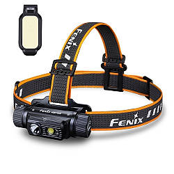 Комплект налобний ліхтар Fenix HM70R + ручний ліхтар Fenix E-Lite