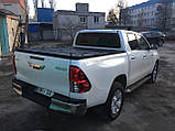 Кришка кузова пікапа трисекційна для Toyota Hilux / Тойота Хайлюкс. Тюнінг пікапа BVV. Кришка пікап, фото 2