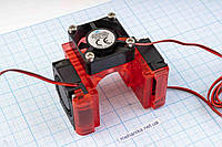 Обдув для экструдера (хотенд/hotend) E3D V6, 3 вентилятора 12V, модернизированный