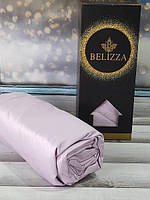 Простынь сатиновая на резинке Belizza lila 180х200см Techo