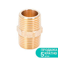 Соединение MT 1/2" × 1/2" (латунь) SIGMA (7025331)