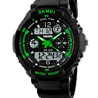 Часы мужские тактические Skmei S-Shock Green 0931 Techo
