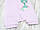 ГУРТОМ від 3 шт тонкий бавовняний пісочник ромпер боді для дівчинки новонароджених малюків літній бодік 3094 СРН, фото 2