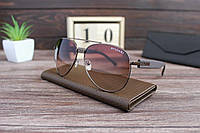 Мужские стильные солнцезащитные очки BVLGARI (Brown), брендовые солнцезащитные очки (UV400 защита)