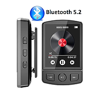 Плеер MP3 с Bluetooth 5.2. HI FI плеер с клипсой и динамиком.