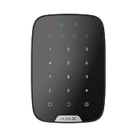 Бездротова сенсорна клавіатура Ajax Keypad Plus (8EU) UA black зі зчитувачем карток Pass і брелоків Tag