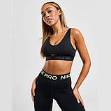 Топ жіночий для занять спортом та фітнесом Nike W NP INDY PLUNGE BRA, фото 2