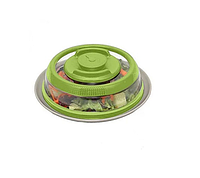 Вакуумная крышка 25см Vacuum Cleaner Зеленая Techo