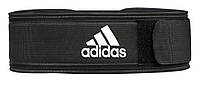 Пояс для важкої атлетики Adidas Essential Weightlifting Belt чорний Уні XL (94 - 120 см)