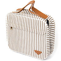 Белая текстильная сумка-органайзер для путешествий Vintage 20650