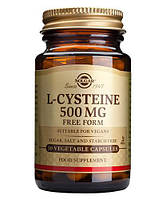 Витамины с цистеином, Солгар, SOLGAR L-CYSTEINA. 30 капсул