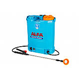 Акумуляторний обприскувач AL-FA 12L з металевою телескопічною штангою та 4-точковою насадкою, фото 5