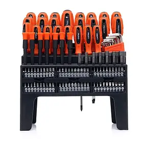 Набір інструментів Kraft & Dele 122 елемента з підставкою для майстерні та гаража.