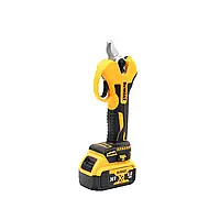 Секатор аккумуляторный электрический для сада DeWalt DCMPP550P1 + 2 АКБ(36V, 6AH), Удобный секатор сучкорез