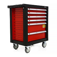Инструментальный шкаф-тележка с инструментами Kraft Dele KD361 263 элементов