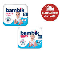 Подгузники - трусики Bambik Бамбик 4 (72 шт /9-15 кг)