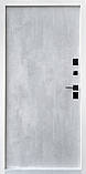 Двері вхідні металеві вуличні  Терморозрив ТОКІО Метал/МДФ Бетон 860/960х2050х110 Ліве/Праве, фото 2