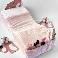 Подушка для наращивания ресниц, Розовая CHILA