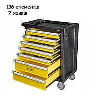 Інструментальна шафа ASAKA 156 шт - 7 ящиків