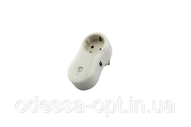 Розумна розетка (WI FI socket) + USB TUYA, фото 1