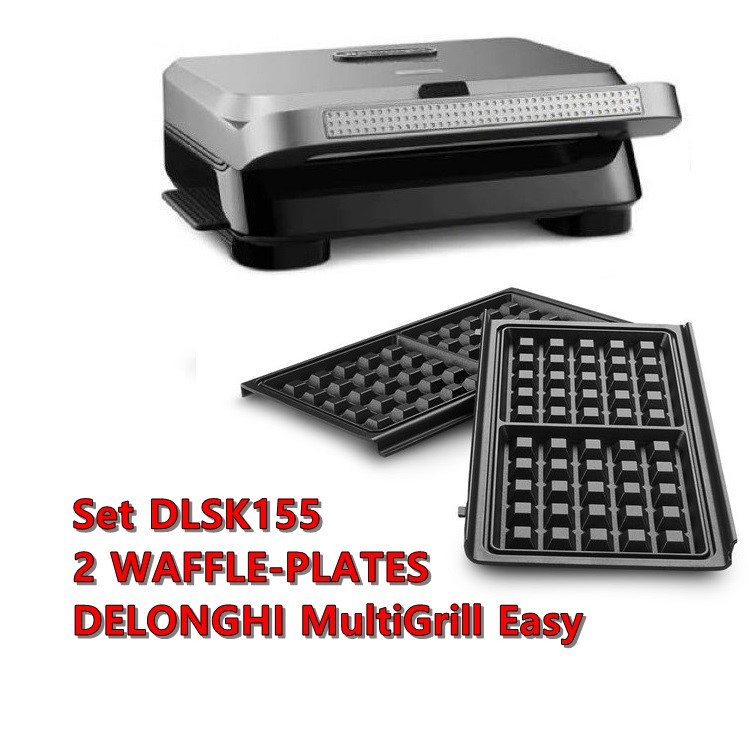 Пластини для вафель для електрогриля DELONGHI MultiGrill Easy SW12AC.S (5523110021)