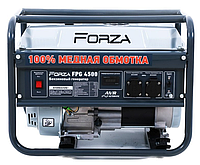 Генератор бензиновий зі електростартером FORZA FPG4500Е 3.0кВт, мідна обмотка