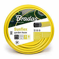 Шланг для полива Bradas Sunflex WMS3/430 3/4 дюйма, 30 метров, желтый, армированный