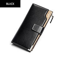 Кошелек Baellerry C1283 BLACK, портмоне мужское, кошелек мужской, кошелек клатч, бумажник