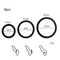 Набір ерекційних кілець 3шт.