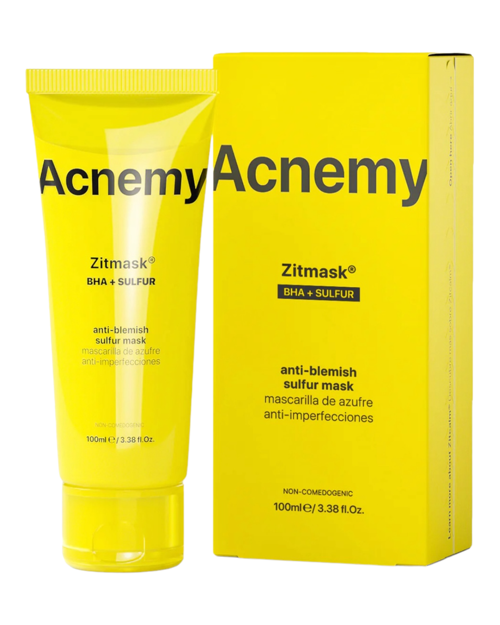 Сірчана маска для обличчя Acnemy ZITMASK Anti-Blemish Sulfur Mask 100 ml