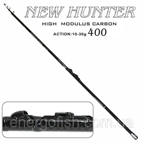 Вудилище New Hunter Bolo 4м 5-25г Carbon