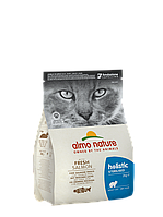 Almo Nature альмо натюрHFC Cat для взрослых стерилизованных кошек со свежим лососем (2 кг)