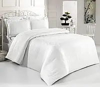 Набор постельного белья "белая полоска" з Бязь "Gold Lux" 100% хлопок