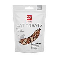 Лакомства для кошек WAUDOG Treats - Маленькие суши с лососем 100 g