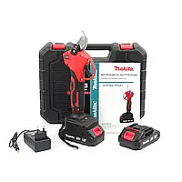 Аккумуляторный секатор для подрезки растений Makita DUP364 Profi + 2 АКБ(24V, 5AH),Секатор электрический Макит