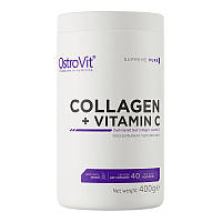 Коллаген с витамином C OstroVit Collagen + Vitamin C (400 г, без вкуса)