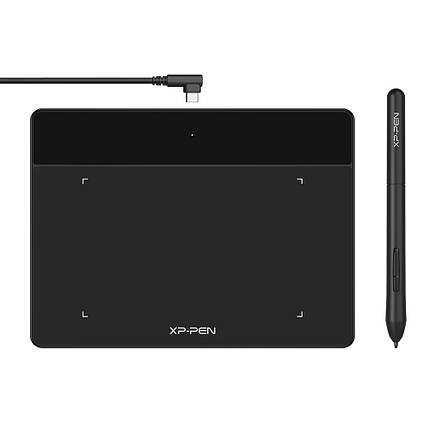 Графічний планшет XP-Pen Deco Fun XS black, 4.8X3", 5080 LPI, 8192 levels, фото 1