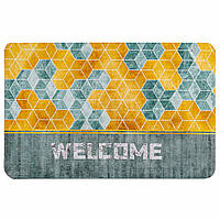 Влагопоглощающий коврик кубы "Welcome" 40*60CM*3MM (D) SW-00001561