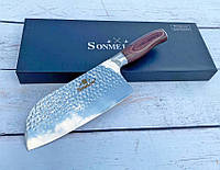 Кухонный нож - топорик для мяса Sonmelony 30,5см