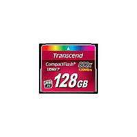 Карта памяти Transcend Compact Flash Card 128Gb 800X (TS128GCF800)