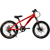 Велосипед детский спортивный Corso Spirit 20" рама 12" красный TK-20697
