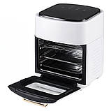 Аерофритюрниця безмасляна 3в1 гриль сушка для фруктів овочів 3500W Zepline ZP-111 мультипіч 15л Біла, фото 7